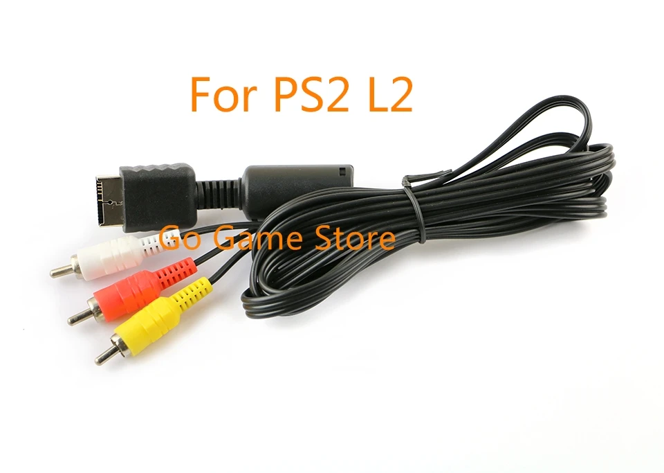 10 Uds Cable AV de Audio y vídeo a Cable RCA para PlayStation 2/3 PS2 PS3 TV Monitor consola sistema HDTV - imagen 5