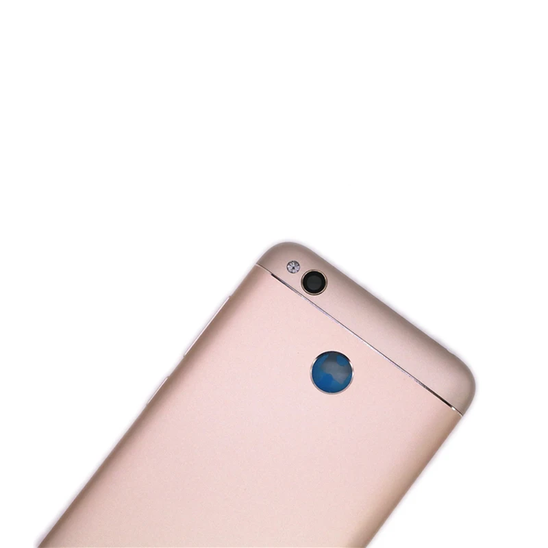 Funda trasera de batería para Xiaomi Redmi 4X, carcasa trasera para Redmi 4x, botones de encendido y volumen, lente Cameca - imagen 2