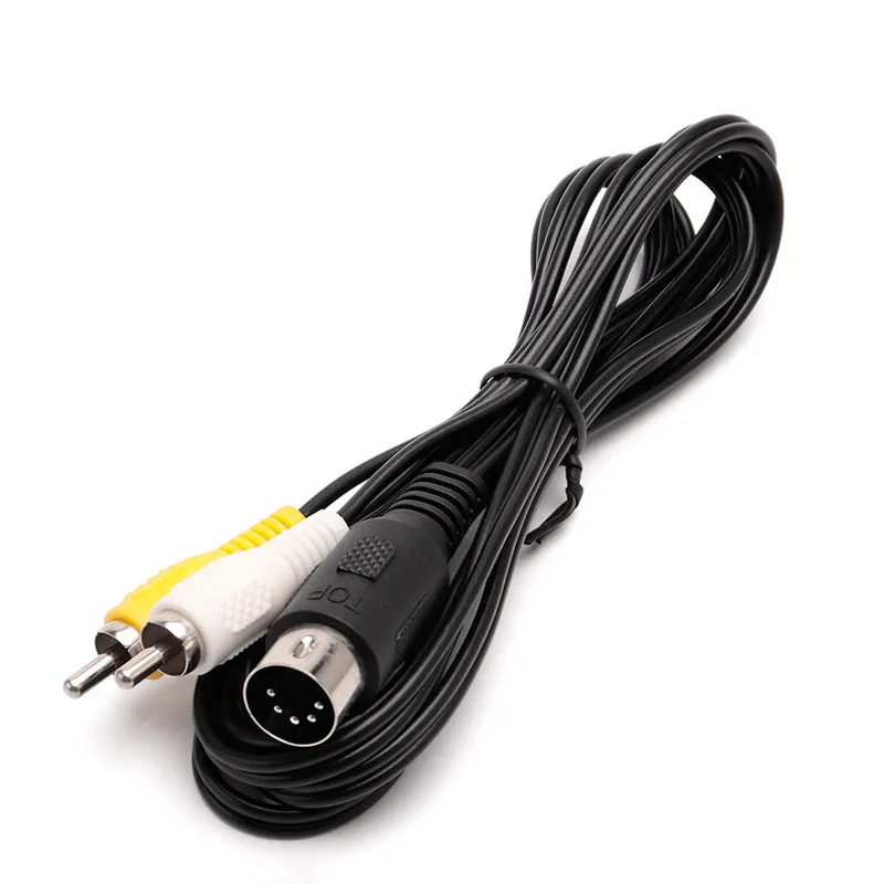 Cable conductor de Audio y Video RCA AV TV A/V para Sega Mega Drive Master System 1 - imagen 3