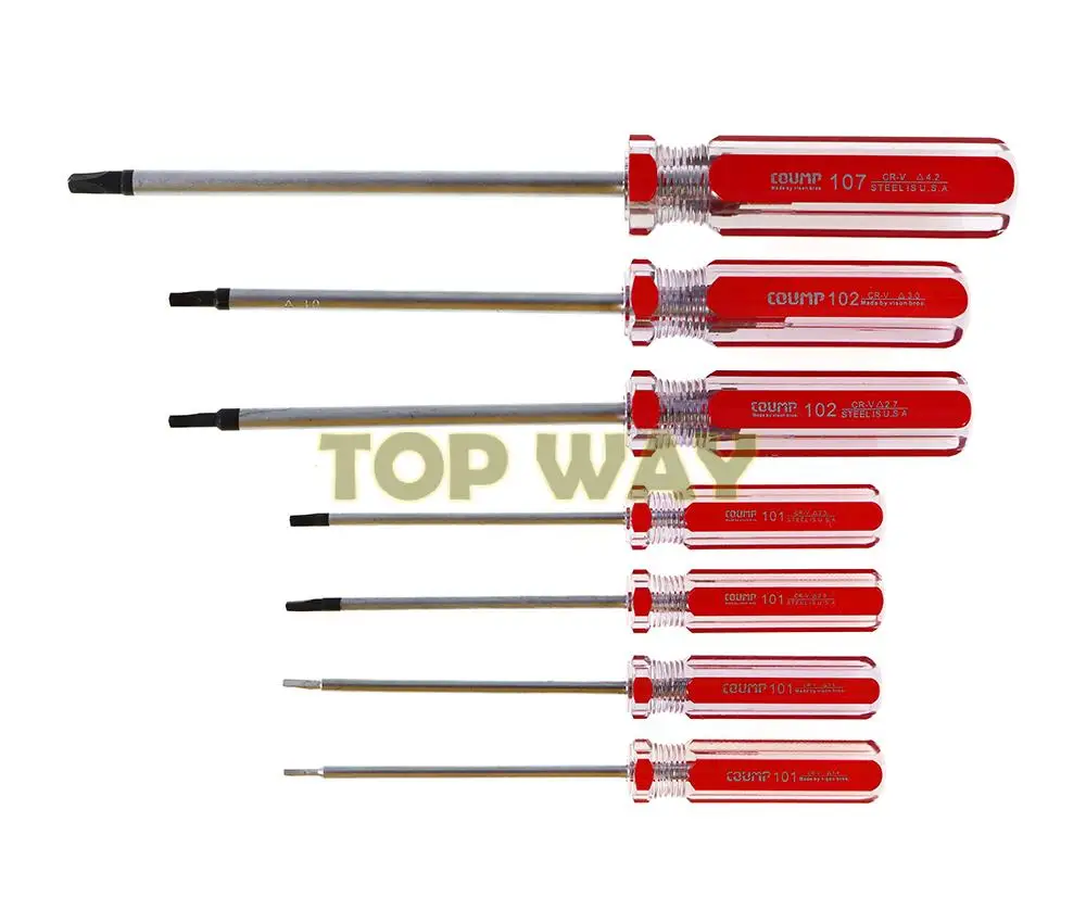 Puntas triangulares de acero vanadio, destornillador magnético antideslizante, herramientas de tornillo Triangular para PS5 1,4/1,8/2,0/2,3/2,7/3,0mm, 1 unidad - imagen 5