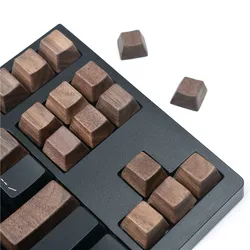 Walunt Teclas Madera Perfil OEM para Teclado Mecánico Interruptor MX