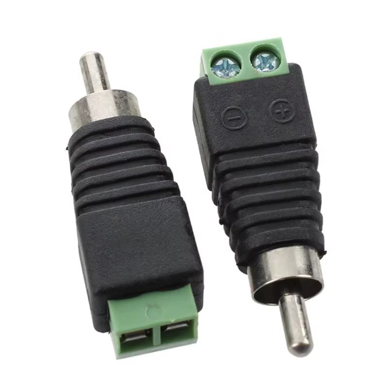 Balun RCA Verde CAT5 para CCTV Audio Vídeo - imagen 5