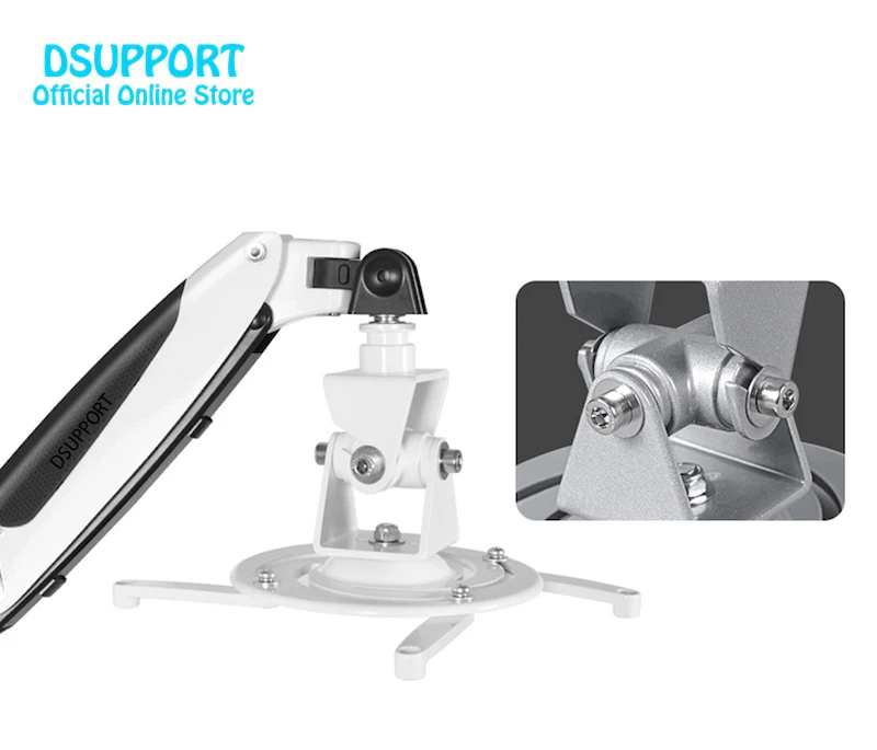 Soporte de escritorio para proyector Soporte de escritorio para proyector universal retráctil de movimiento completo - imagen 4