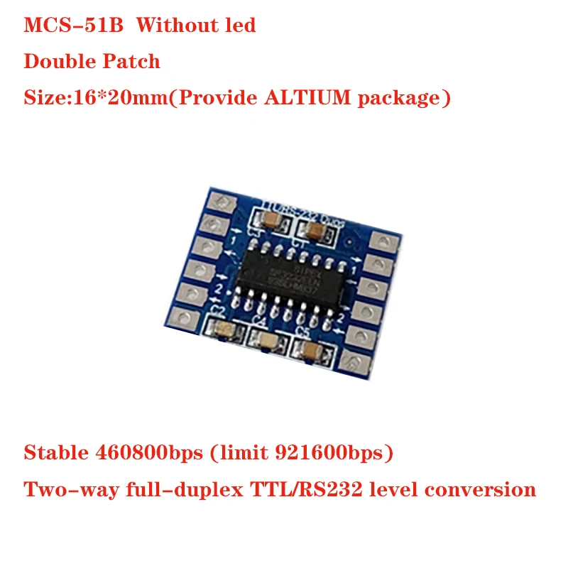 Adaptador TTL RS232 MAX232 Único y Doble Serie