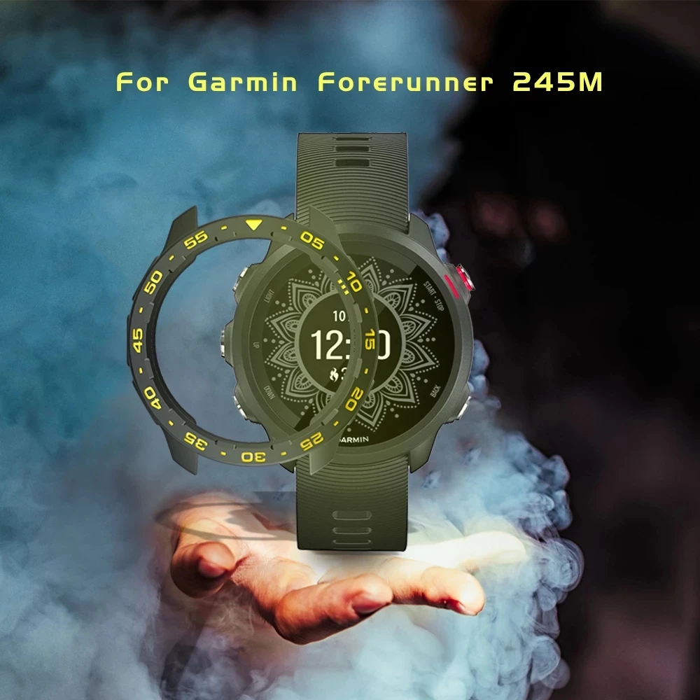 SIKAI-funda para Garmin Forerunner 245/245M, carcasa de TPU, Correa protectora, pulsera para reloj inteligente Garmin - imagen 4