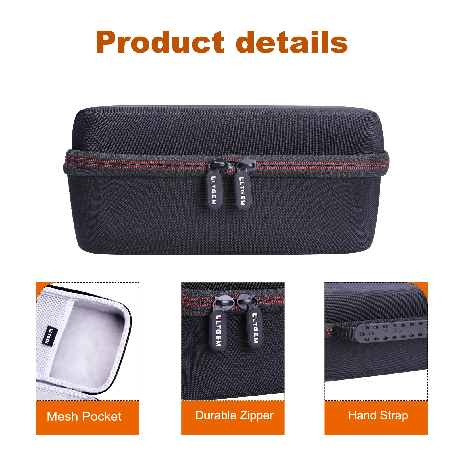 LTGEM-funda rígida de EVA para micrófono Elgato Wave 3 y mezclador Digital - imagen 2