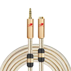 Cable Extensión Audio Estéreo 3,5mm Macho-Hembra para PC y Auriculares