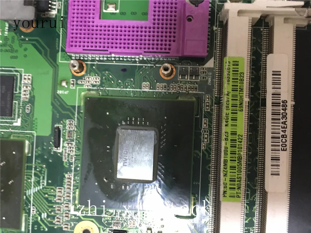 Yourui-placa base para portátil ASUS K40ID K40IE, REV 2,0 DDR3, prueba ok, 100% original - imagen 3