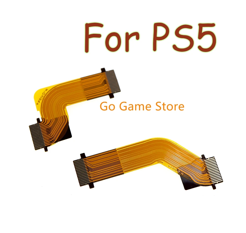 1 Juego de Cable de cinta de Motor de mando, gatillo adaptable izquierdo y derecho a PCB L1 R1 R2 L2, cable de placa de botón, conexión para PS5