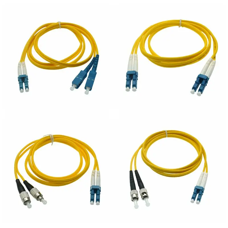 Cable Fibra Óptica Monomodo SC-LC-ST-FC Dual LC 3m - imagen 2