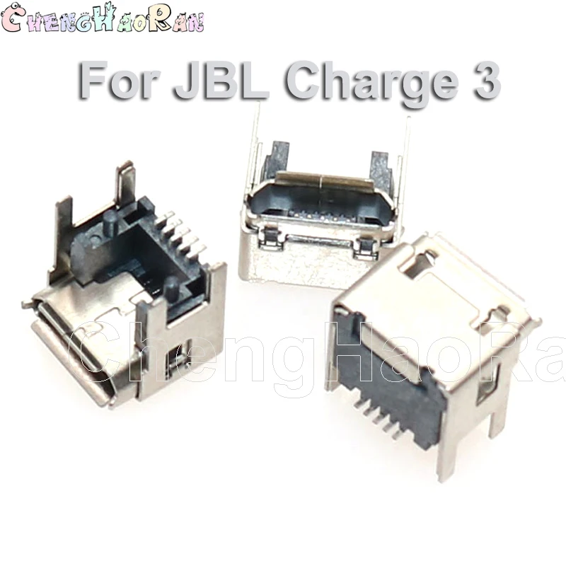 5 uds reemplazo para JBL Charge 3 Altavoz Bluetooth conector de base USB puerto de carga Micro USB enchufe de alimentación - imagen 4