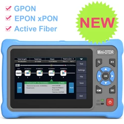 Mini OTDR GPON xPON con VFL OLS y OPM – Analizador Fibra Óptica