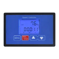 Controlador PWM Motor DC con Pantalla LCD Inteligente Reversible