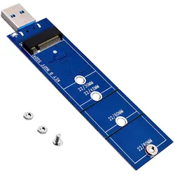 Adaptador M.2 SATA a USB 3.0 – Lector SSD NGFF 2230-2280