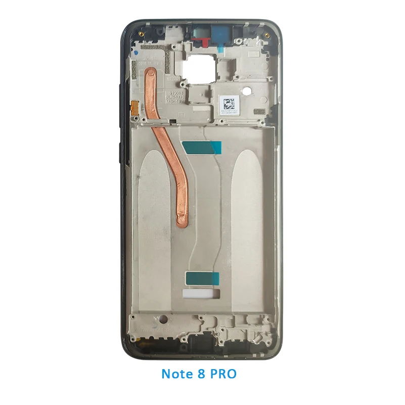 Marco medio de calidad AAA para Xiaomi Redmi Note 8, cubierta de carcasa de Marco medio para Redmi Note 8 PRO - imagen 3