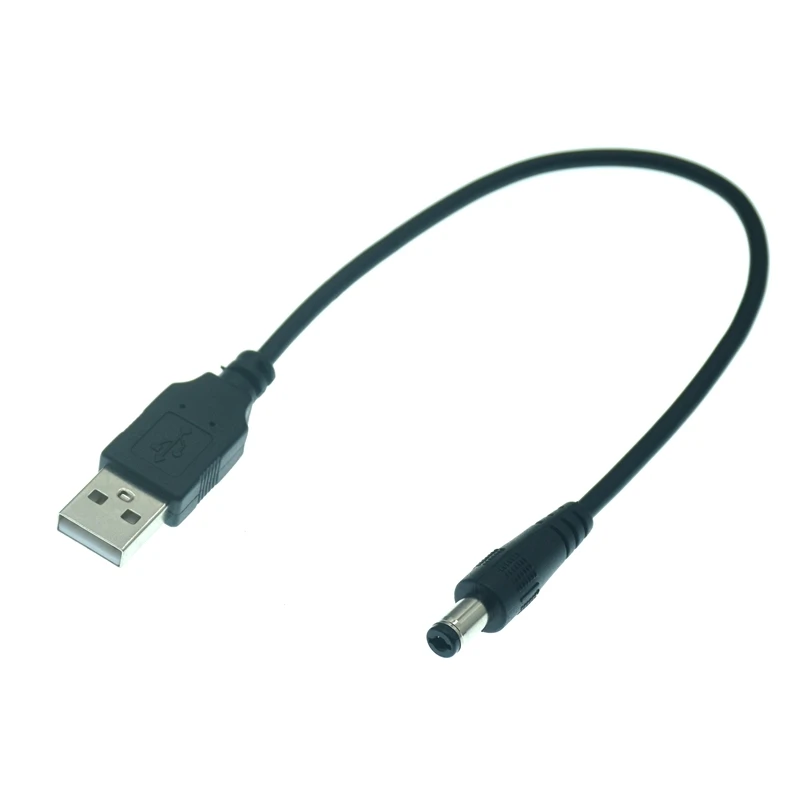 Cable de carga USB a CC de 3,5mm, conector USB A macho a 3,5 Jack, adaptador de cargador de fuente de alimentación de 5V para Cable de alimentación USB HUB - imagen 4