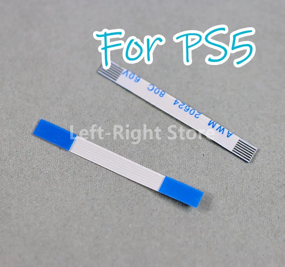 100 Uds para PS5 Cable de interruptor de alimentación Host Cable plano de 6 pines Cable de cinta flexible de encendido y apagado para consola Playstation 5 - imagen 3