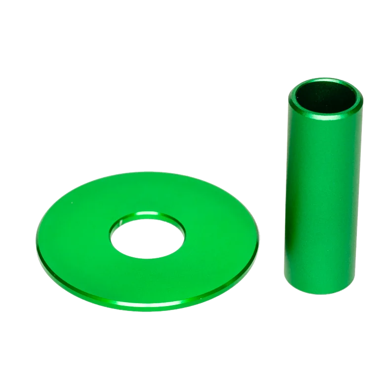 EX GEAR juego de cubierta de eje y polvo de aluminio de Color, accesorios de Joystick Arcade, piezas de repuesto aptas para Sanwa Denshi JLF - imagen 2