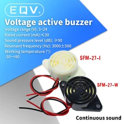 SFM-27 Zumbador 95dB 12V para Arduino – Alarma Alta Potencia