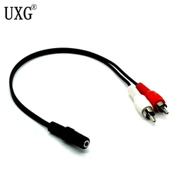 Cable divisor 3,5mm a 2 RCA – Adaptador Y audio estéreo