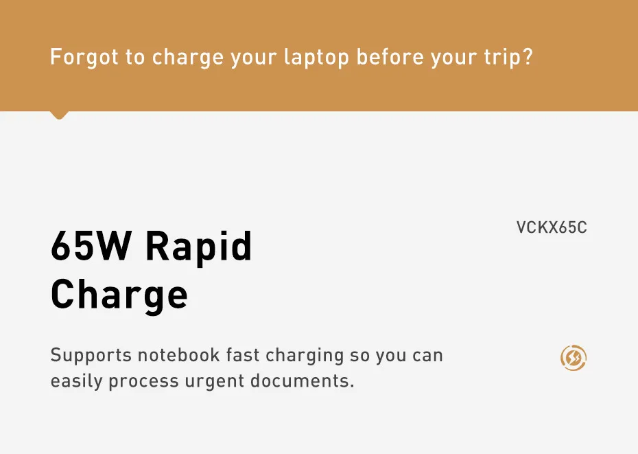 USB-A - Puerto adicional 30W