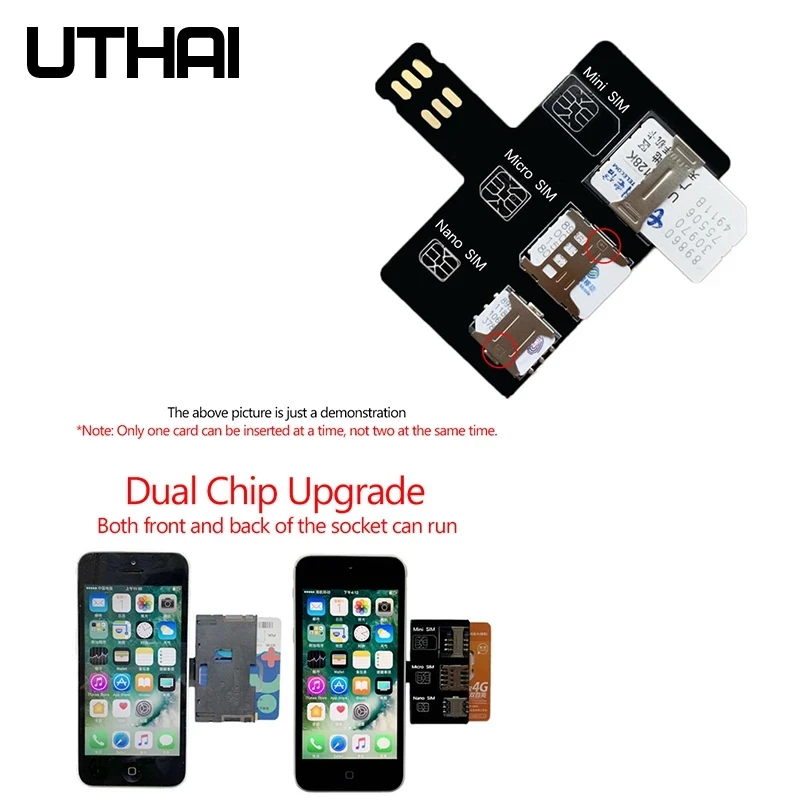 Expulsor SIM iPhone UTHAI 4-en-1 Cambio Rápido - imagen 4