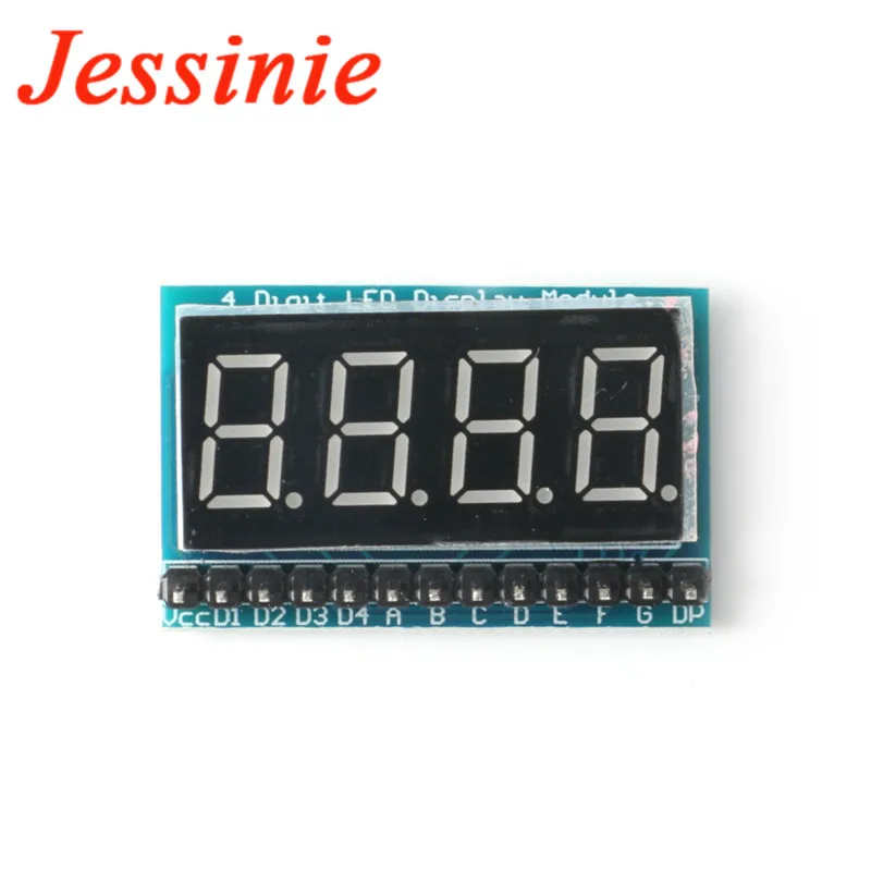 Módulo de Control de pantalla LED de tubo Digital MAX7219 TM1638, 4, 8 bits, para Arduino, 3,3 V, 5V, placa de controlador de microcontrolador de matriz de puntos - imagen 5