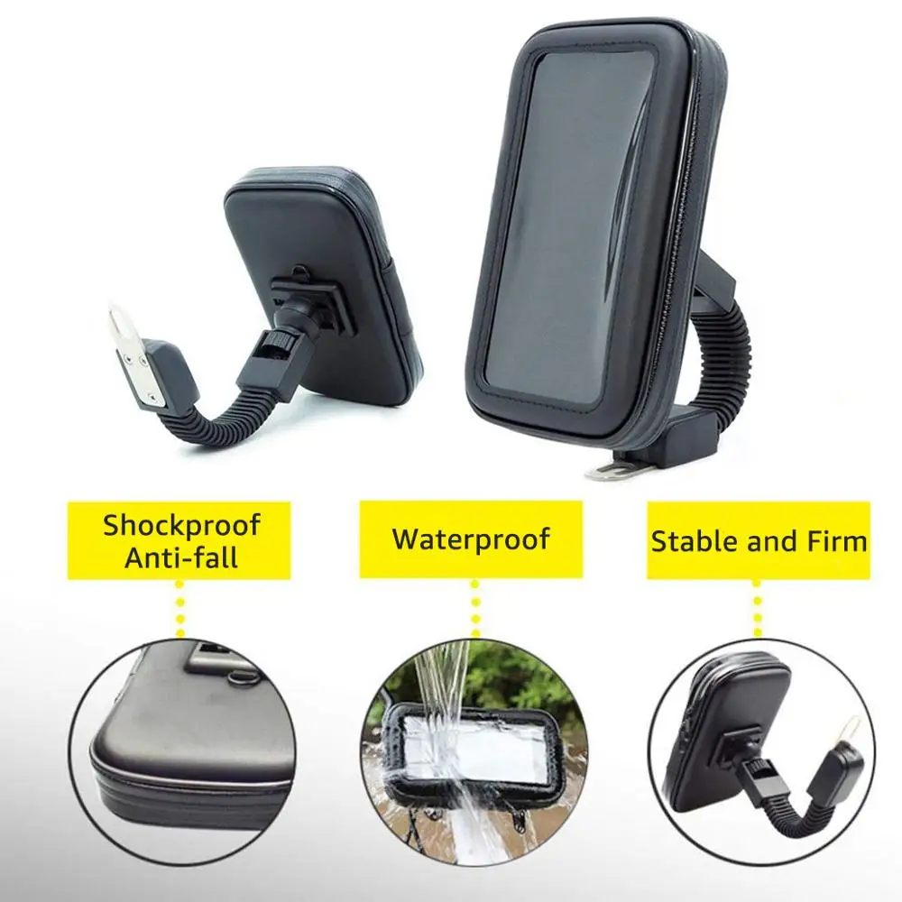 Samsung Soporte impermeable para teléfono en moto y scooter universal - imagen 3