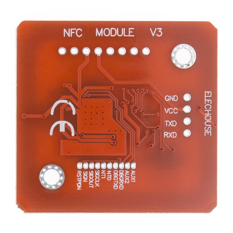 Módulo inalámbrico PN532 NFC RFID V3, Kits de usuario, lector, Modo de escritura, tarjeta IC S50, PCB, Attenna I2C, IIC, SPI, HSU para Arduino, 1 Juego - imagen 5