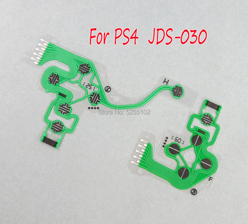 100 Uds Original para Sony Playstation4 PS4 Slim Pro JDM 050 040 030 001 controlador película conductora PCB circuito teclado Cable flexible