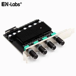 Ventilador Refrigeración PC 4 Canales – Controlador RPM 12V