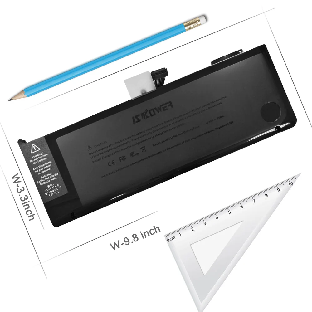 SKOWER Batería para portátil Apple MacBook Pro 15 pulgadas A1286 2019-2012 A1382 A1321 - imagen 3