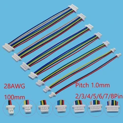 Cable JST SH1.0 Hembra-Hembra con Doble Conector