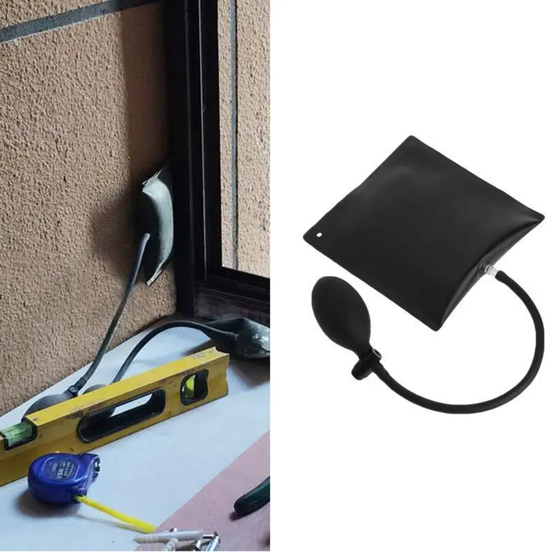 Bomba de reparación de Airbag de cuña de aire automática negra, herramienta de cuña, cerradura de ventana de puerta de coche abierta - imagen 3