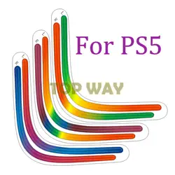 PS5 Pegatinas Arcoíris Autoadhesivas para Barra de Luz LED