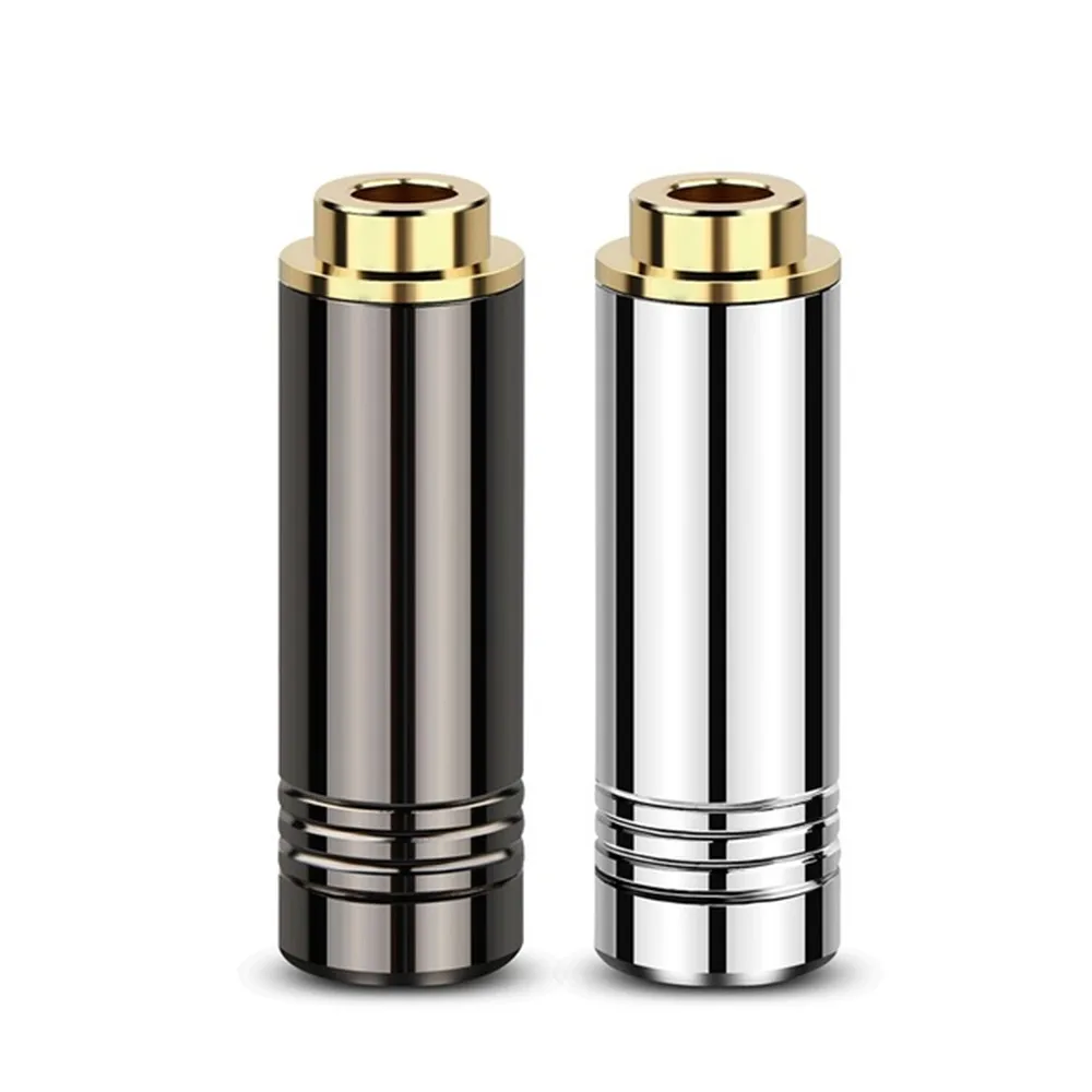 Conector Jack de Audio hembra de 5 polos, adaptador estéreo 4,4 de 4,4mm, conectores equilibrados chapados en oro y cobre, adaptadores para auriculares de soldadura Hifi - imagen 2