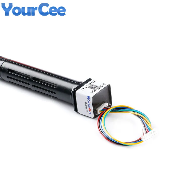 MH-Z16 IR infrarrojo CO2 NDIR dióxido de carbono Gas módulo Sensor de aire detección de calidad del aire 0-5000ppm UART PWM MH Z16 MHZ16 - imagen 4