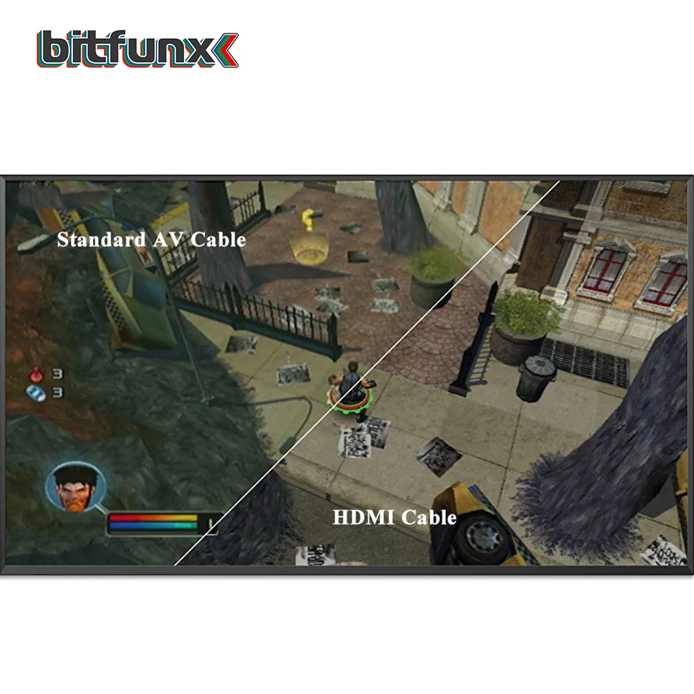 Adaptador HDMI Bitfunx para Sega Dreamcast – Audio y Video Digital - imagen 3