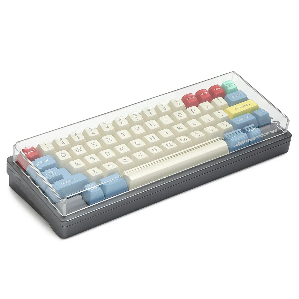 MStone-cubierta antipolvo transparente y forestal para teclado mecánico, tapa protectora antipolvo para 40%, 60%, 65%, 80%, Poker GH60, BM60, XD64, XD68, BM65, 87