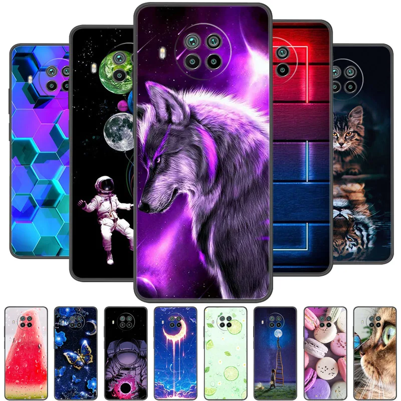 For Xiaomi Mi 10T Lite Case Silicon Back Cover Phone Case for Xiaomi Mi 10T Lite 5G Cases Soft bumper coque mi10T 10 T Lite Bag
