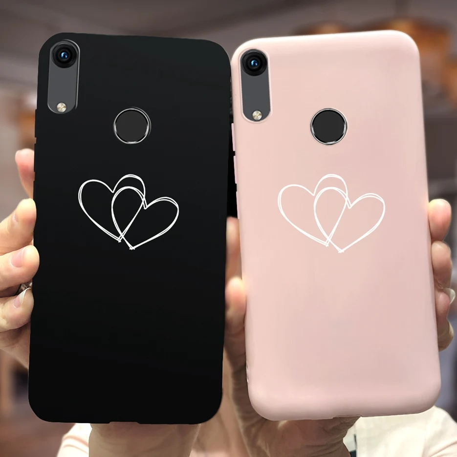 Funda protectora de silicona suave para teléfono Huawei, carcasa con dibujos de flores para Huawei Y6s 2019, Honor 8A, 2019 - imagen 3