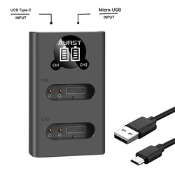 Cargador Batería EN-EL23 Doble LED – Nikon COOLPIX B700/P900/P610