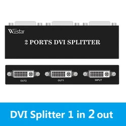 Wiistar Divisor DVI para Dos Monitores en Cascada