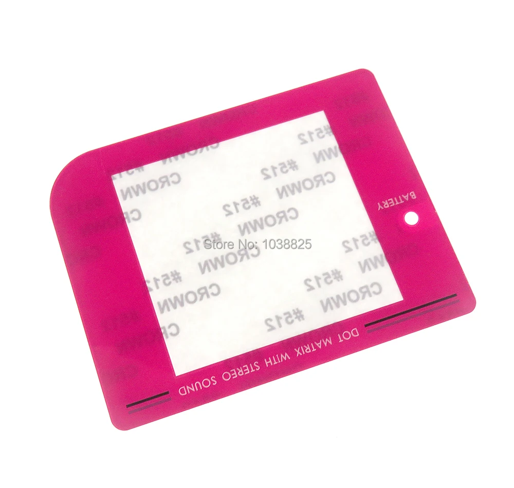 20 piezas lente protectora de pantalla de plástico colorida para Gameboy Classic GBO GB cubierta protectora de lente ChengChengDianWan - imagen 3