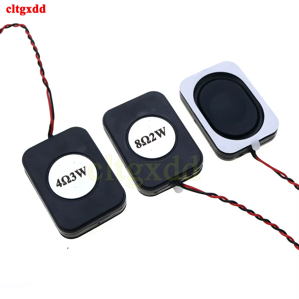 Cltgxdd-altavoz cuadrado de 4 ohm, 3w, 8 ohm, 2W, 4R3W, 8R2W, cavidad pequeña, para ordenador portátil, caja ultrafina 2535, 1 unidad - imagen 2