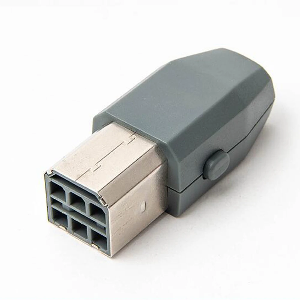 Piezas de reparación para xbox 360 DC adaptador de fuente de alimentación conector macho pieza de repuesto de enchufe