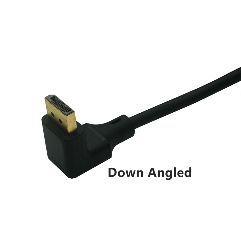 Cable DisplayPort DP 1,5 v, 3M, 1,4 M, 1M, 1,8 M, 90 grados, 8K, 60Hz, 4K, 2K, HDR, alta velocidad, 32,4 Gbps, 3D - imagen 4