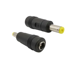 Adaptador de conector de alimentación CC macho, enchufe para portátil, 5,5x2,1, 5,5x1,7mm, 5,5x2,1mm, 2/5/10 unidades