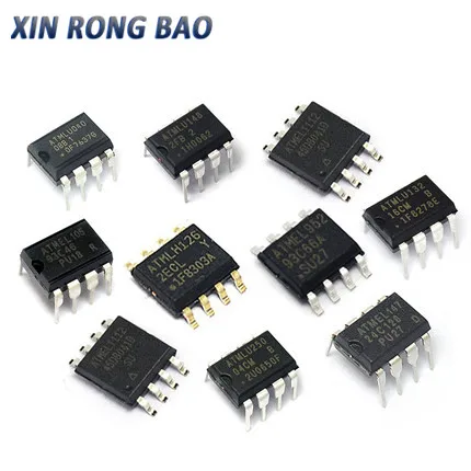 10 Uds DIP-8 AT24C256 24C256 AT24C256N AT24C01 AT24C02 AT24C04 AT24C08 AT24C16 AT24C32 AT24C64 AT24C128 24C04 24C16 24C64 DIP8