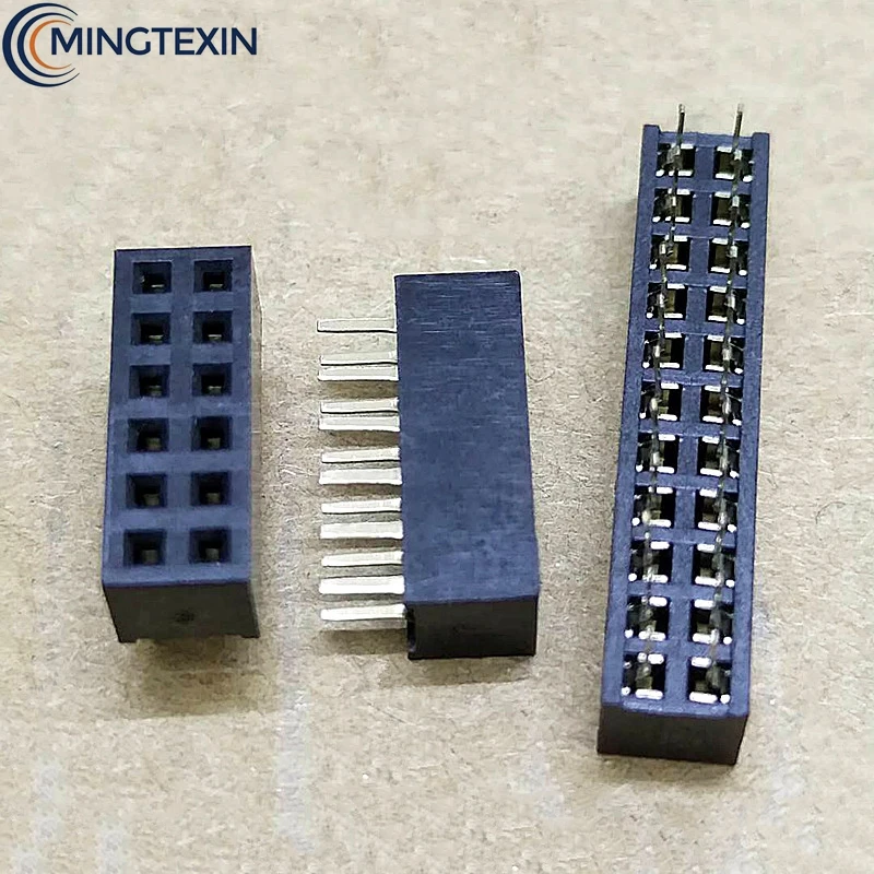 Conector Hembra Doble Fila PCB 2,0mm – 2x40 Pines